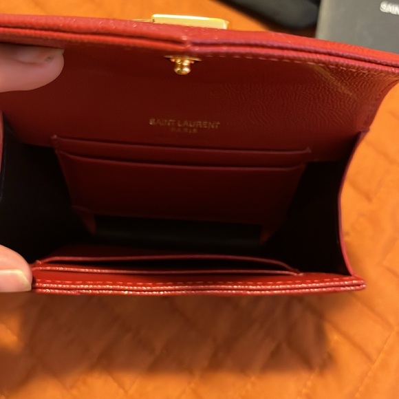 Yves Saint Laurent YSL Cassandre Matelassé Small Envelope Wallet - Picture 6 of 7